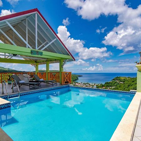 Tropical Paradise View Anse La Raye Extérieur photo