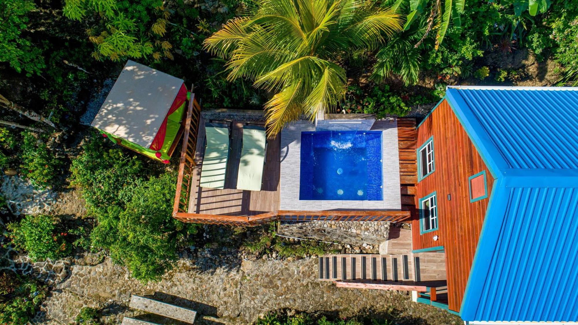 Tropical Paradise View Anse La Raye Extérieur photo