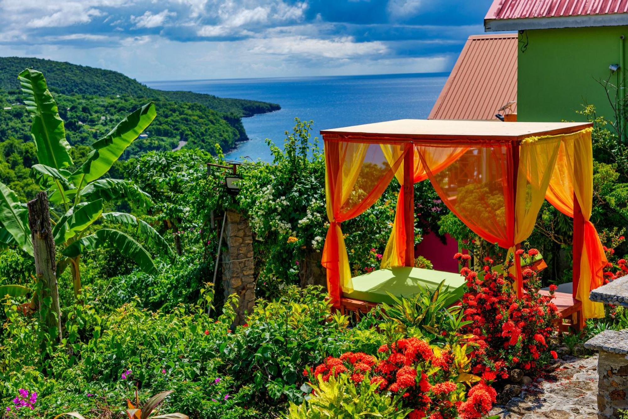 Tropical Paradise View Anse La Raye Extérieur photo