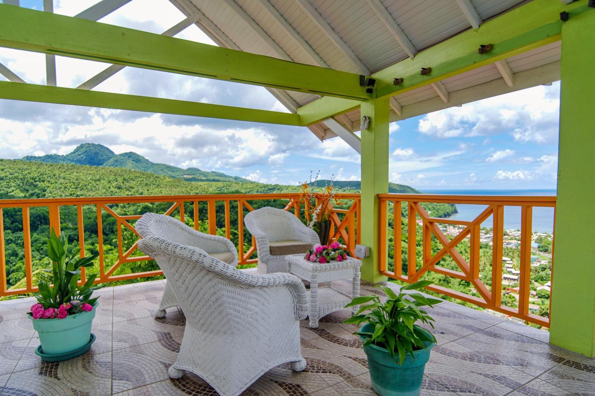 Tropical Paradise View Anse La Raye Extérieur photo
