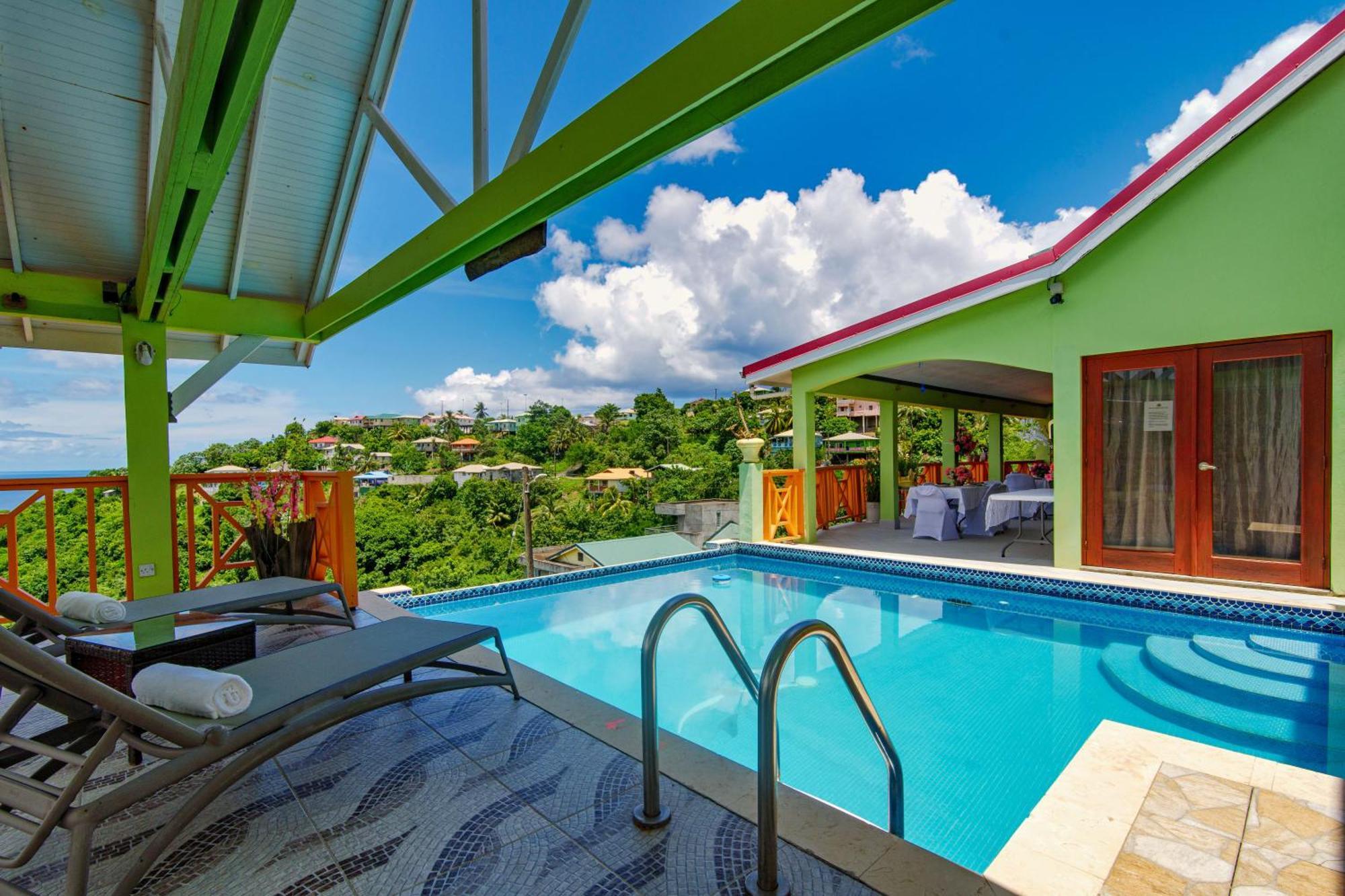 Tropical Paradise View Anse La Raye Extérieur photo