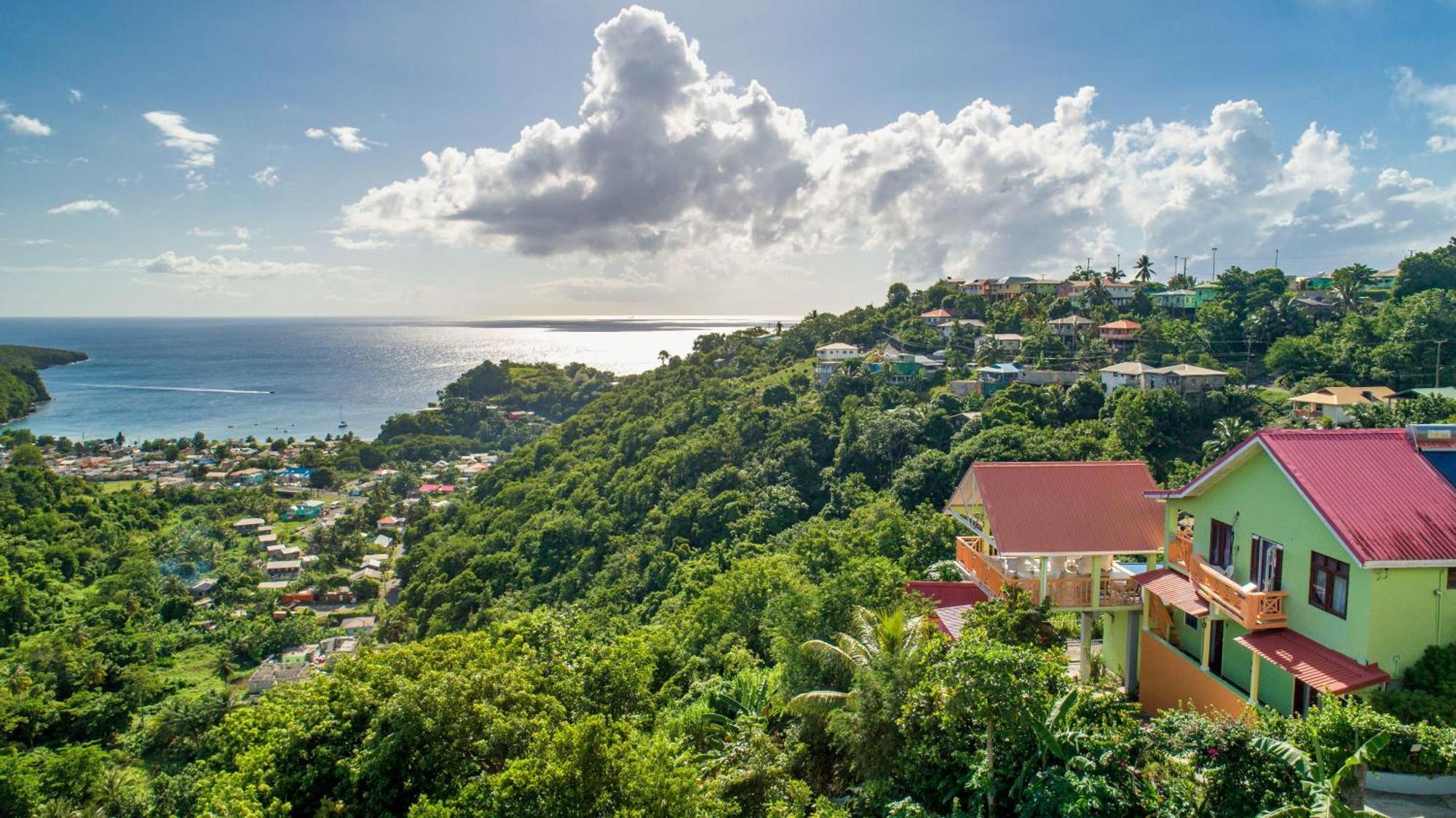 Tropical Paradise View Anse La Raye Extérieur photo