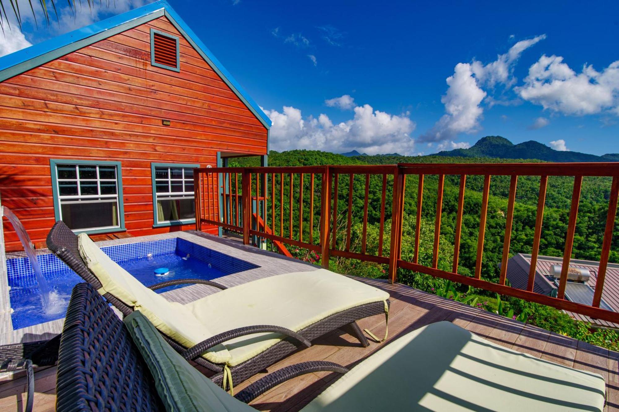 Tropical Paradise View Anse La Raye Extérieur photo