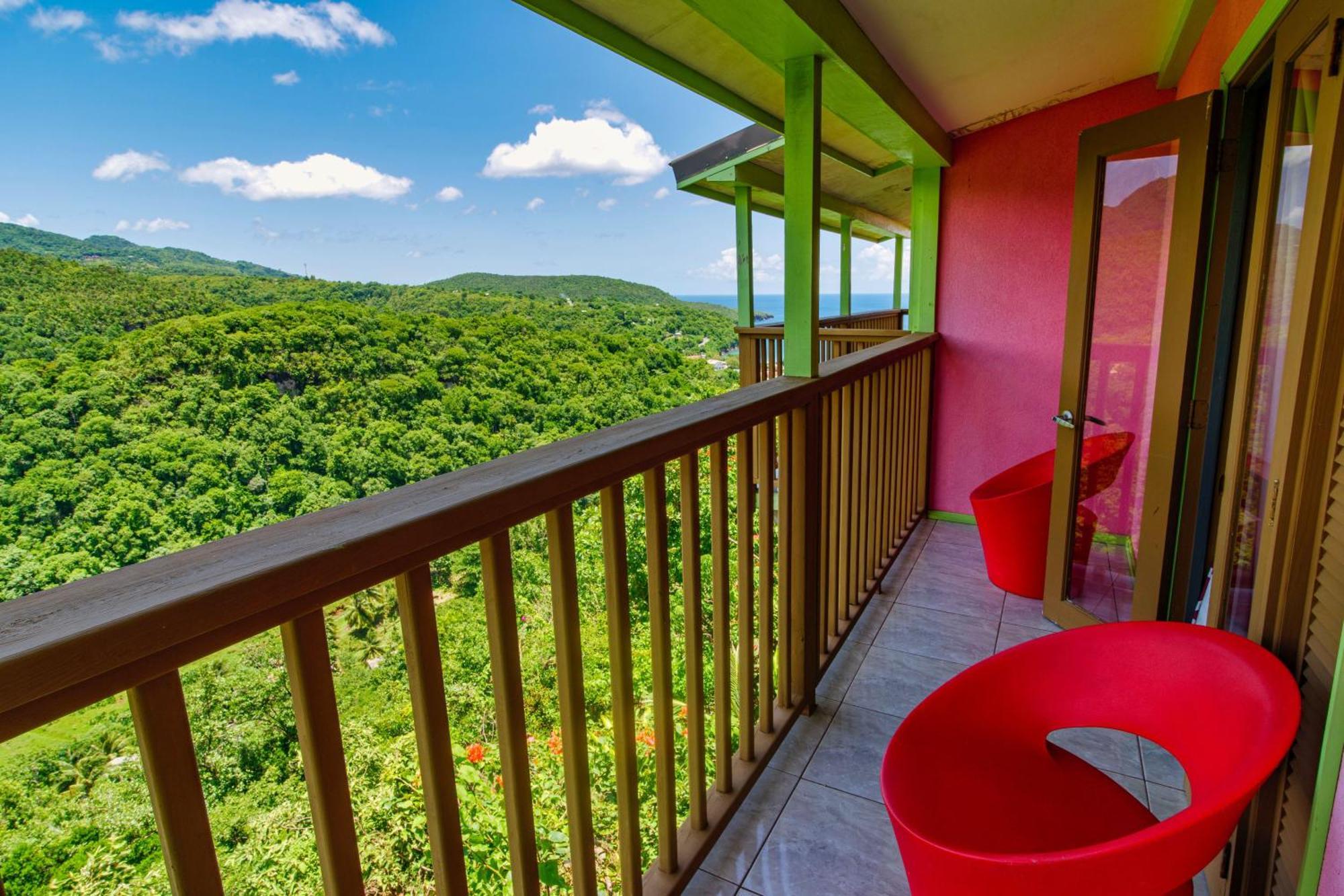 Tropical Paradise View Anse La Raye Extérieur photo
