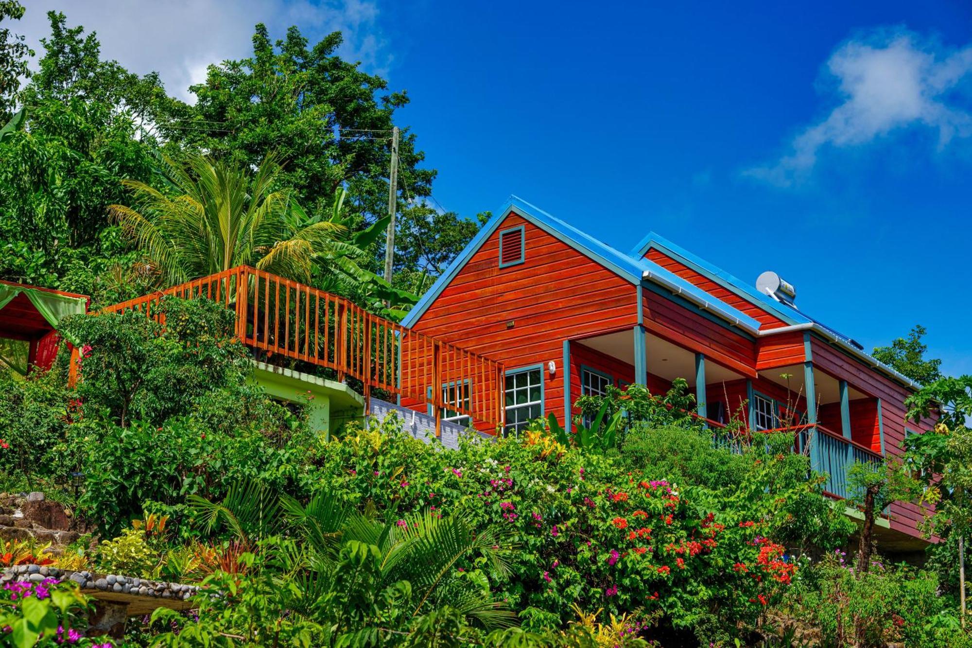 Tropical Paradise View Anse La Raye Extérieur photo