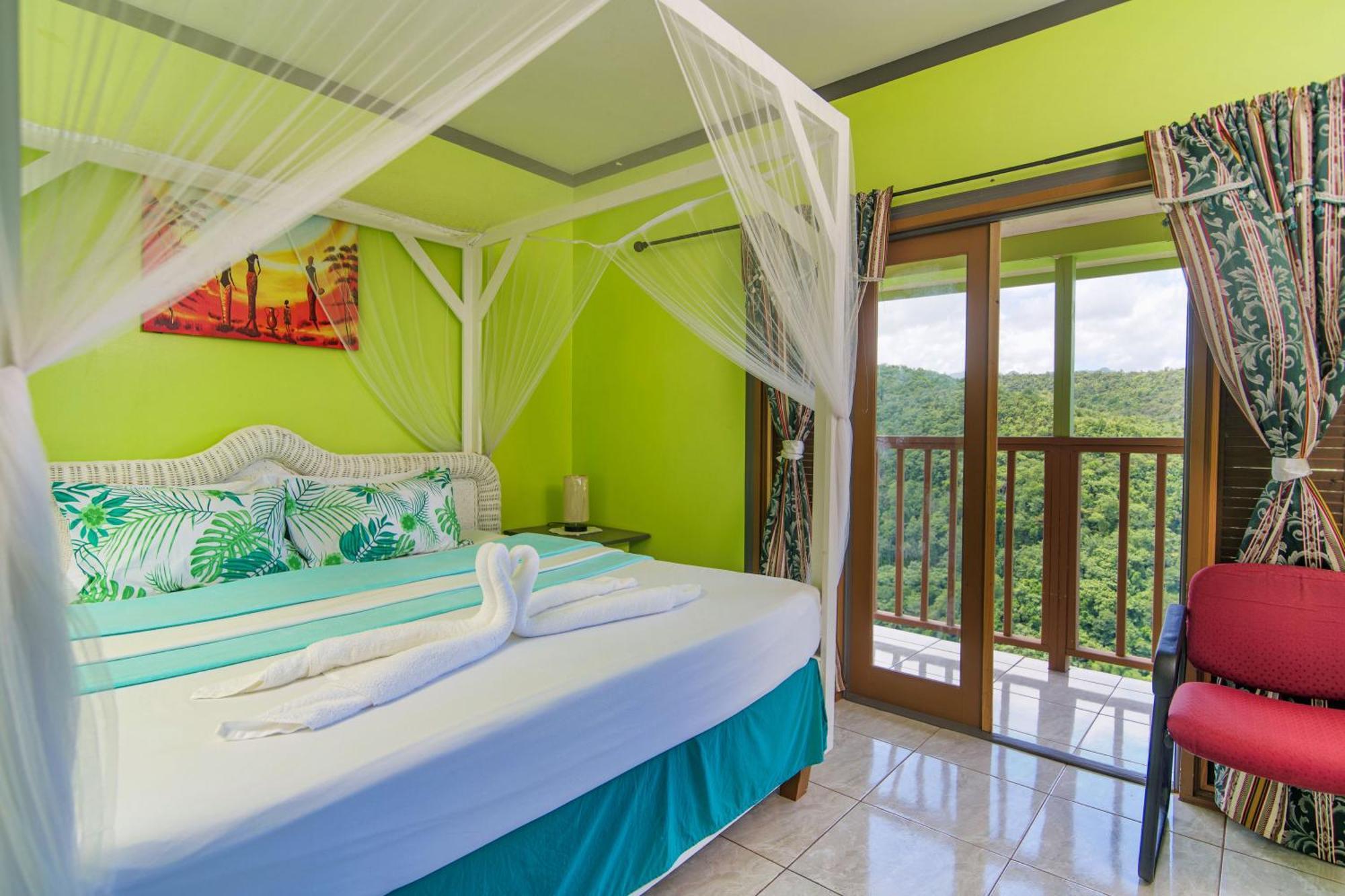 Tropical Paradise View Anse La Raye Extérieur photo