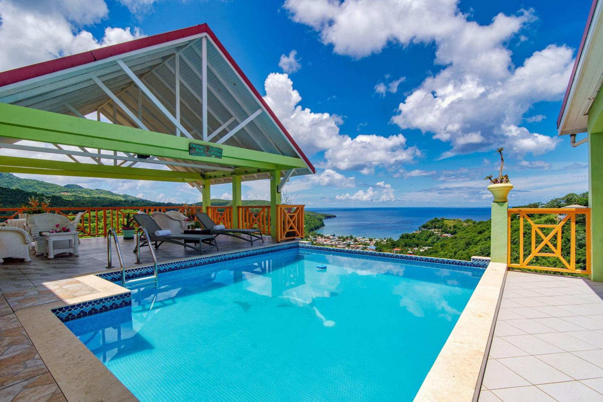 Tropical Paradise View Anse La Raye Extérieur photo