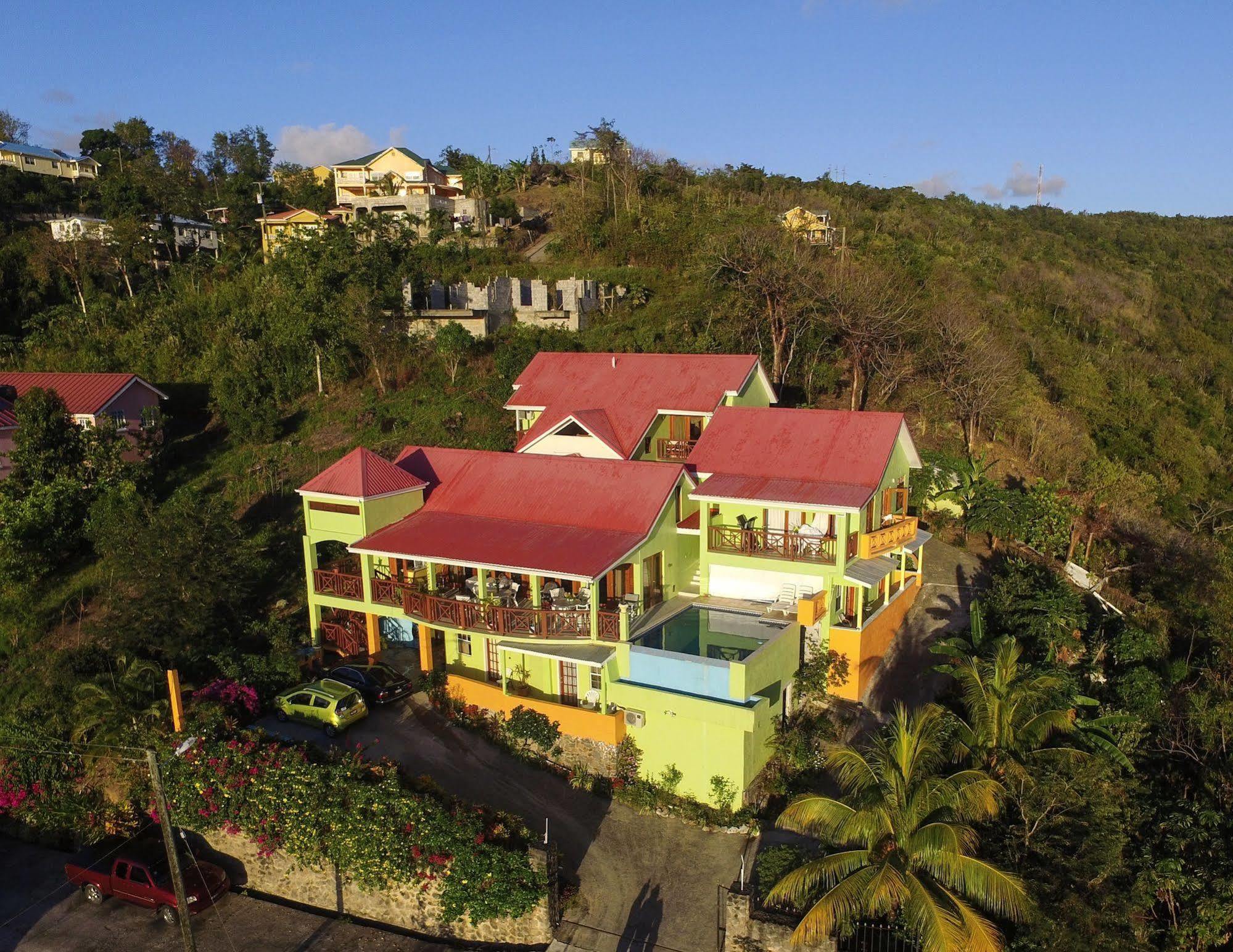 Tropical Paradise View Anse La Raye Extérieur photo