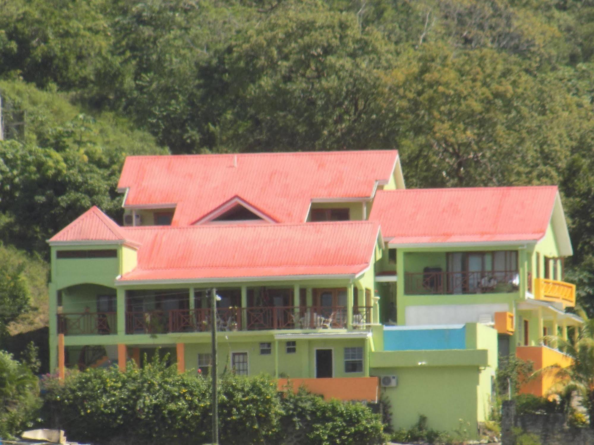 Tropical Paradise View Anse La Raye Extérieur photo